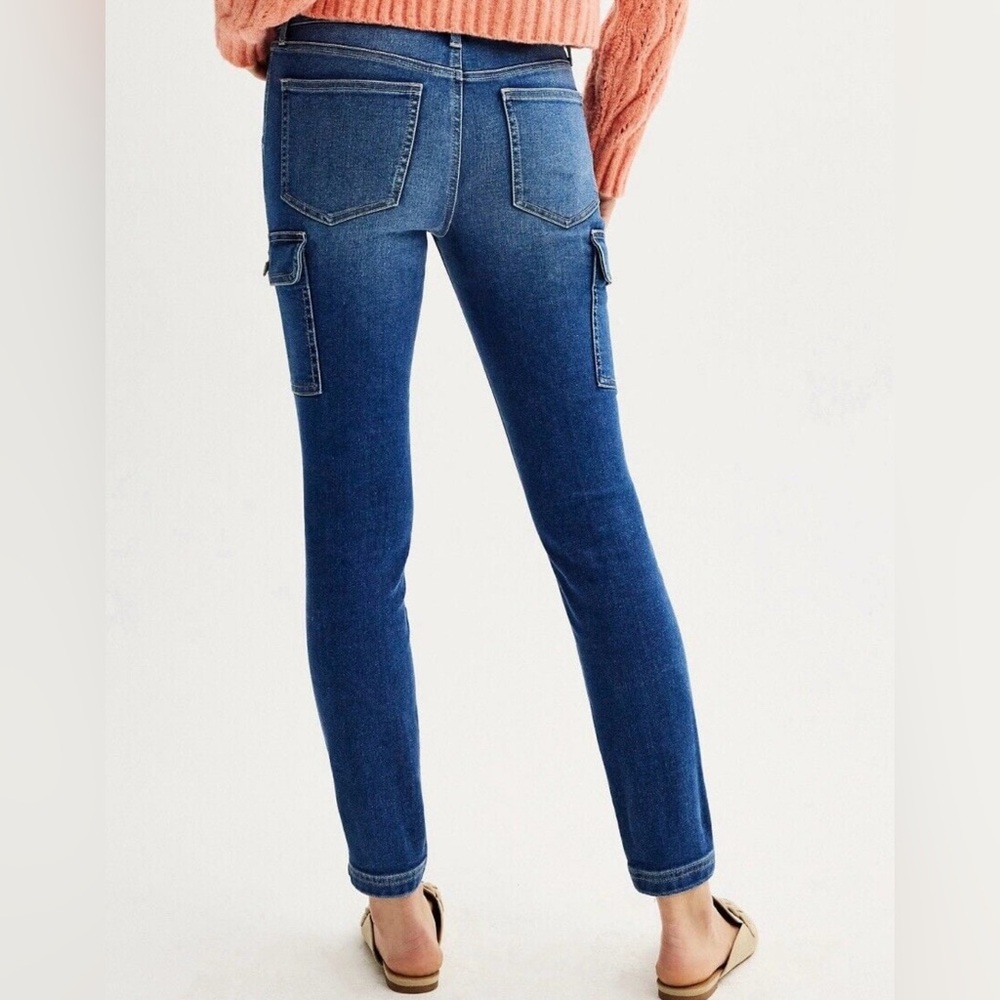 SO Juniors Low Rise Cargo Skinny Jeans SZ 3 NWT - Picture 2 of 10